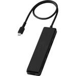 USB Type-C ハブ ドッキングステーション 7in1 USB-C×2 USB-A×2 HDMI 4K/60Hz microSD&SDカードリーダー エレコム