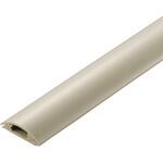 配線カバー 床用 モール (長さ1m × 幅30mm) R形状 配線隠し ケーブルカバー 設置用テープ付き エレコム