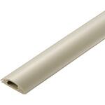 配線カバー 床用 モール (長さ1m × 幅30mm) R形状 配線隠し ケーブルカバー 設置用テープ付き エレコム