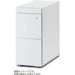 インステート スリムワゴン A4・2段・ペントレイ引出し キャスターロック付<配送時組立サービス付> イトーキ