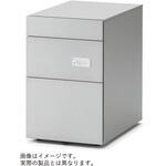 インステート ワゴン3段 ゼロリセットダイヤル錠 ショートD515<配送時組立サービス付> イトーキ