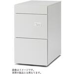 インステート ワゴンA4・2段・深型ペントレイ引出し シリンダー錠<配送時組立サービス付> イトーキ