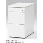 インステート デスク脇机 平エッジ シリンダー錠<配送時組立サービス付> イトーキ