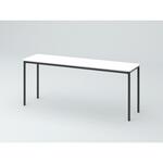 オリゴテーブル ホワイトボード天板 角型 1800×450 4本丸脚<配送時組立サービス付> イトーキ