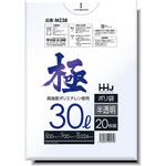 MZ38 ポリ袋 30L 半透明 ハウスホールドジャパン