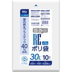 GN34再生原料ポリ袋 30L ハウスホールドジャパン