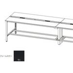 ハイライン オプション フットバー連増用取付金具・スペーサーセット D1000用<配送時組立サービス付> イトーキ