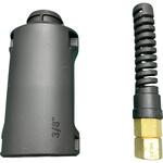 3/8ウレタンホース用金具カバー+樹脂スプリング付固定金具 TRIENS 3/8ウレタンホース用金具カバー+樹脂スプリング付固定金具 TRIENS