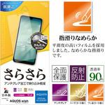 AQUOS wish さらさら反射防止フィルム ラスタバナナ
