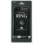 6856IP247TP iPhoneSE第3世代 TPUリングケース BK ラスタバナナ