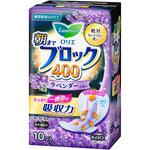 ‐ ロリエ 朝までブロック400ラベンダー 10コ入 花王