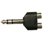 AD617 オーディオ変換プラグ(ステレオ標準⇔RCA×2) AD-617 フジパーツ