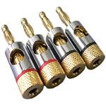 BA774 バナナプラグ 4個入 BA-774 フジパーツ