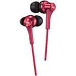 HAFR46R イヤホン カナル型  レッド HA-FR46-R [リモコン・マイク対応 /Φ3.5mm ミニプラグ] JVC(ビクター)