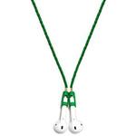 LEATHERSTRAPGR Tapper レザーイヤホンストラップ For AirPods (グリーン)  GREEN Leather-Strap-GR Tapper(タッパー)