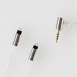 C1062P12DZCLEH イヤホン用シルバーコートケーブル 2Pin 1.2m 2.5mm   C1062P12DZCLEH FINAL