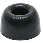 AACTH02M4P 低反発イヤーピース 完全ワイヤレス専用 ジョイント部直径5.5mm～6.0mmに対応 Mサイズ2ペア  ブラック AAC-TH02/M4P MCO