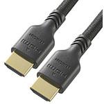 VISC20TUHK 2.0m HDMIケーブル/Ver2.1  ブラック VIS-C20TUH-K [2m /HDMI⇔HDMI /イーサネット対応] オーム電機