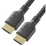 3.0m HDMIケーブル/Ver2.1  ブラック VIS-C30TUH-K [3m /HDMI⇔HDMI /イーサネット対応] オーム電機
