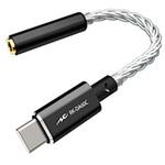 RKDA60CK 小型ポータブルDACアンプ(USB Type-C、Φ3.5mm stereo mini jack)  ブラック RK-DA60CK [ハイレゾ対応 /DAC機能対応] ラディウス