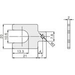 25A-EX41-AB1 無線アダプタ固定ブラケット SMC