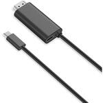 給電ポート付 USB TypeC to HDMI変換ケーブル1.8m Vodaview