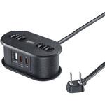 電源タップ  モバイルタイプ 巻き取り式 サンワサプライ