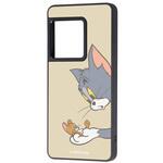 Xperia 1 VIII / トムとジェリー / ハイブリッドケース maru / トムとジェリー_キャッチ レイ・アウト