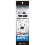 iPhone 17e / 16e 透明フレーム 高透明 レンズ保護ガラス トリニティ