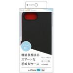 iPhone 17e / 16e [Smart FlipNote] 薄型スマートフリップノートケース ブラック トリニティ