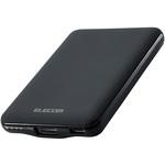 モバイルバッテリー 5000mAh 12W / 2.4A 持ち運び 充電器 【iPhone Android タブレット 各種対応】 エレコム
