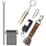 フックポール + アルミホイッスル + 熊鈴 EVERSAFE