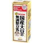 濃厚10%国産大豆の無調整豆乳 マルサンアイ