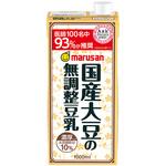 濃厚10%国産大豆の無調整豆乳 マルサンアイ