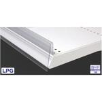 L型POPレールG ガラス棚用 セラタ