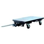 DA-4WS 軽量用ダンディトレーラー 4輪ナックル式片牽引型 同一軌跡内輪差無し 300kg W900XD600 花岡車輌