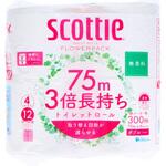 スコッティ フラワーパック3倍長持ち 日本製紙クレシア
