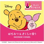 ディズニーインセンス コーン スマイル&ハグ! はちみつ&さくらの香り 日本香堂