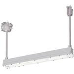 安全増防爆形LED照明器具Hf32w×1灯用高出力相当 パイプ吊り アズワン