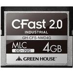 GH-CFS-NMD4G CFast2.0 SATA6.0Gb/s MLC 0～70℃ 4GB グリーンハウス