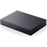 HDD (ハードディスク) 外付け ポータブル 2.5インチ テレビ対応 USB接続 ACアダプター不要 ブラック エレコム