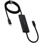 USB Type-C ハブ 充電ケーブル一体型 4ポート USB-C×2 USB-A×2 PD最大100W入力 5Gbps 高速データ転送 エレコム