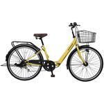 ACTIVE PLUS ノーパンク26インチ6段折畳みシティサイクル Mimugo