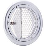 外壁用アルミ製換気口 フラットグリル 丸パンチング型8Φ×PITCH10 防火ダンパー付 西邦工業