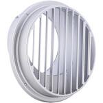 外壁用アルミ製換気口 ベントキャップ 偏芯縦ガラリ 低圧損(厚型) 西邦工業