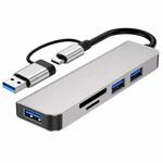 5in1 USBハブ デュアルポート (USB-A・USB-C) ZATTA 5in1 USBハブ デュアルポート (USB-A・USB-C) ZATTA