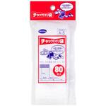 ニッコー チャック付 ポリ袋 5×7cm 透明 80枚入 A-5 ニッコー