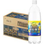 富士山の天然水 強炭酸水 レモン   1L×15本 アイリスオーヤマ