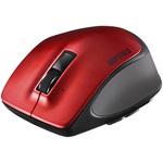 (未使用･未開封品)　バッファロー 無線BlueLEDプレミアムフィットマウス Mサイズ レッド 0pbj0lf BSMBW500MBK 無線 BlueLED プレミアムフィットマウス Mサイズ