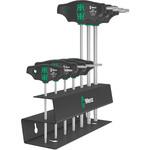 023456 7本組T型レンチセット(メタルラック付) Wera